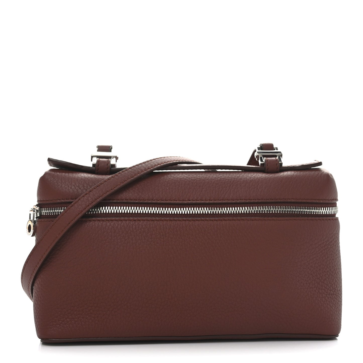 Grained Calfskin L19 Extra Pocket Pouch Kummel