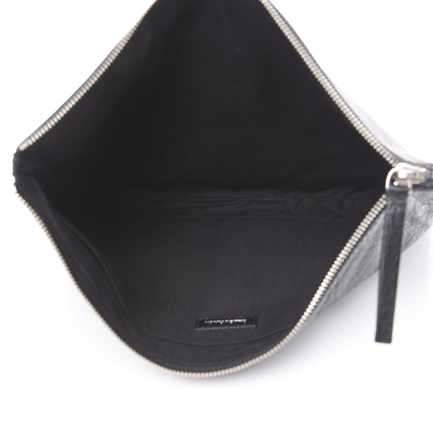 Balenciaga Lambskin Supermarket I Love Techno Pouch Black 4 of 7