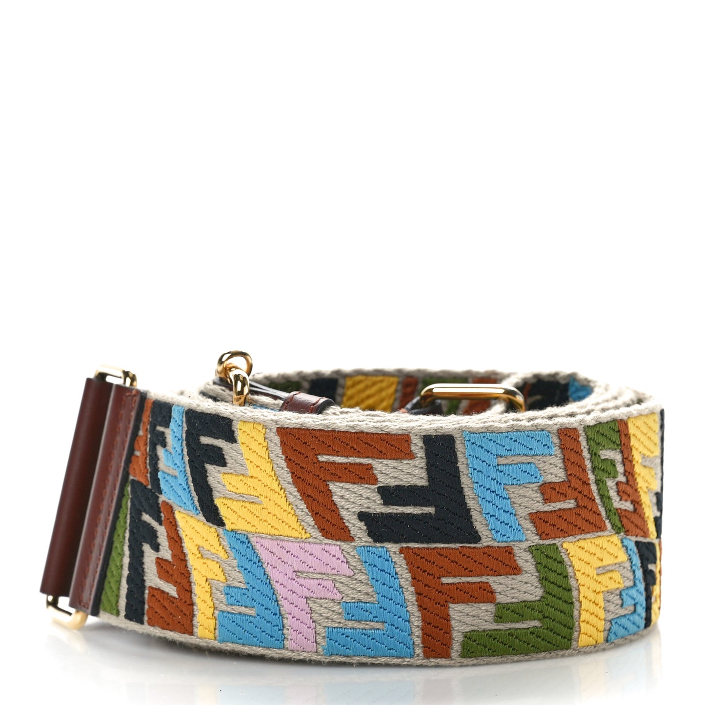 X SARA COLEMAN Canvas Vitello King FF Fish Eye Strap You Multicolor