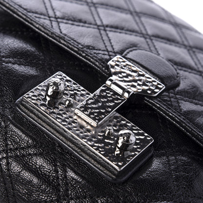 Marc Jacobs Lacquered Lambskin Baroque The Large Single Flap Black 12 of 13