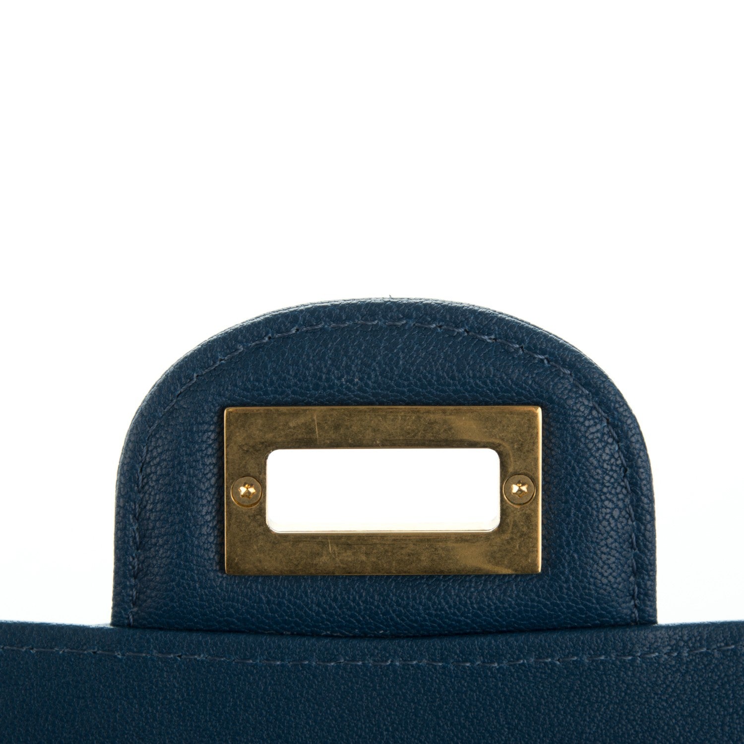 Chanel Sheepskin Chevron Quilted 2.55 Reissue 226 Flap Blue 5 of 8