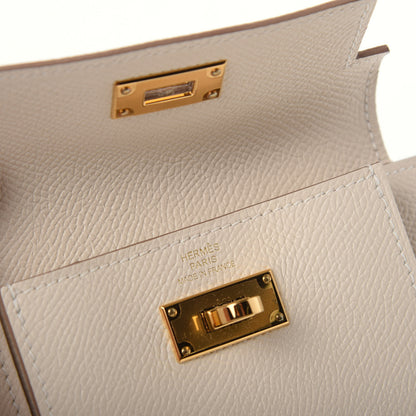 Hermes Epsom Kelly Pocket Compact Wallet Craie 6 of 8