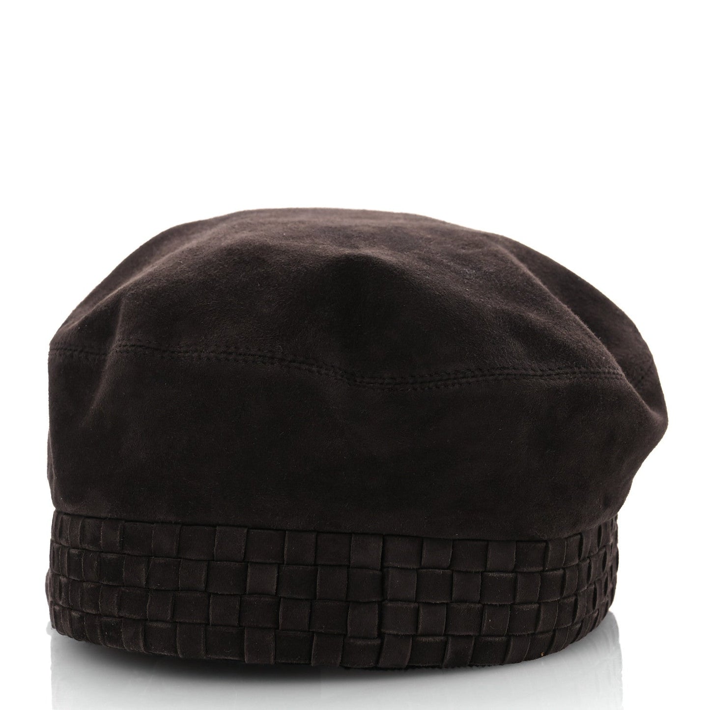 Suede Casquette Cabourg Cliquetis Cap 57 Marron Ebene