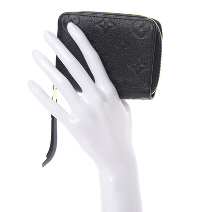 Louis Vuitton Empreinte Zippy Coin Purse Black 2 of 8