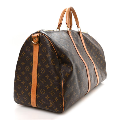 Louis Vuitton Monogram Keepall Bandouliere 55 2 of 8