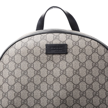 Gucci GG Supreme Monogram Medium Backpack Black 9 of 9