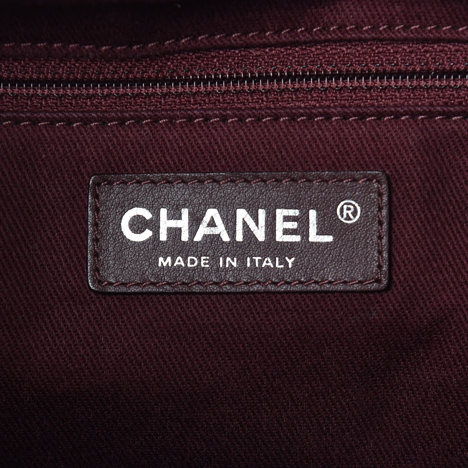 Chanel Iridescent Calfskin Quilted Large In The Mix Tote Grey 6 of 14