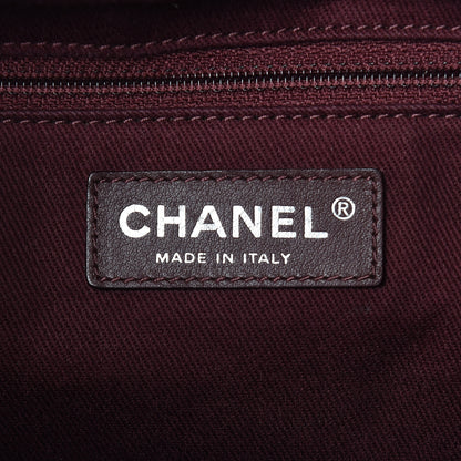 Chanel Iridescent Calfskin Quilted Large In The Mix Tote Grey 6 of 14