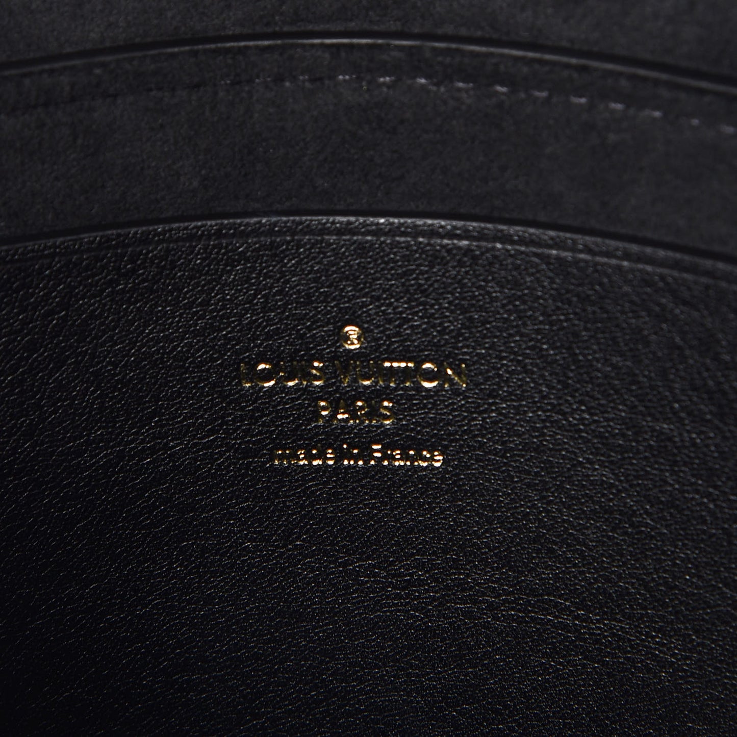 Calfskin Love Note Black