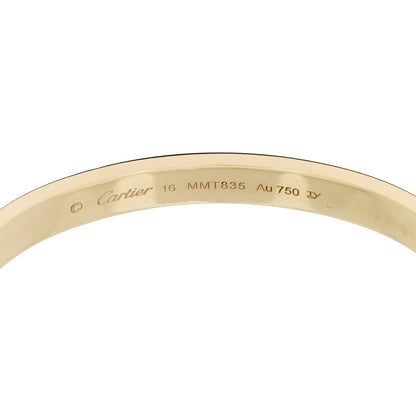 Cartier 18K Yellow Gold LOVE Bracelet 16 6 of 9