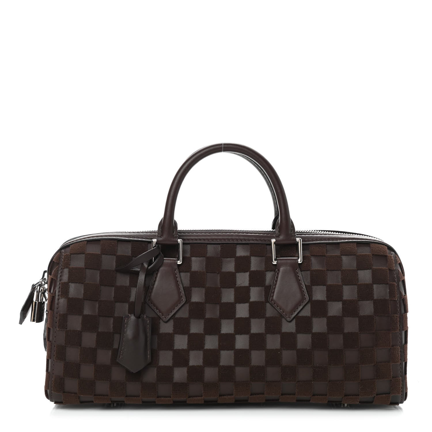 Louis Vuitton Damier Cubic Speedy East West Brown 1 of 10
