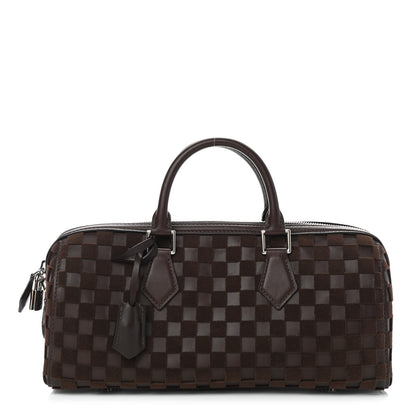 Louis Vuitton Damier Cubic Speedy East West Brown 1 of 10