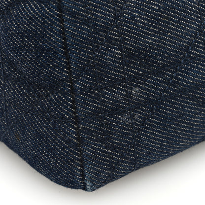Christian Dior Denim Cannage Medium Lady Dior Blue 11 of 11