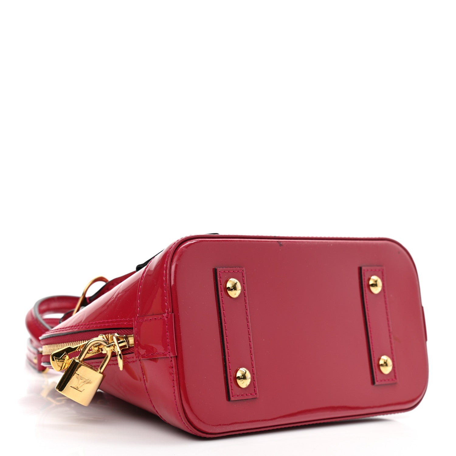 Louis Vuitton Vernis Alma BB Rose Indien 3 of 8