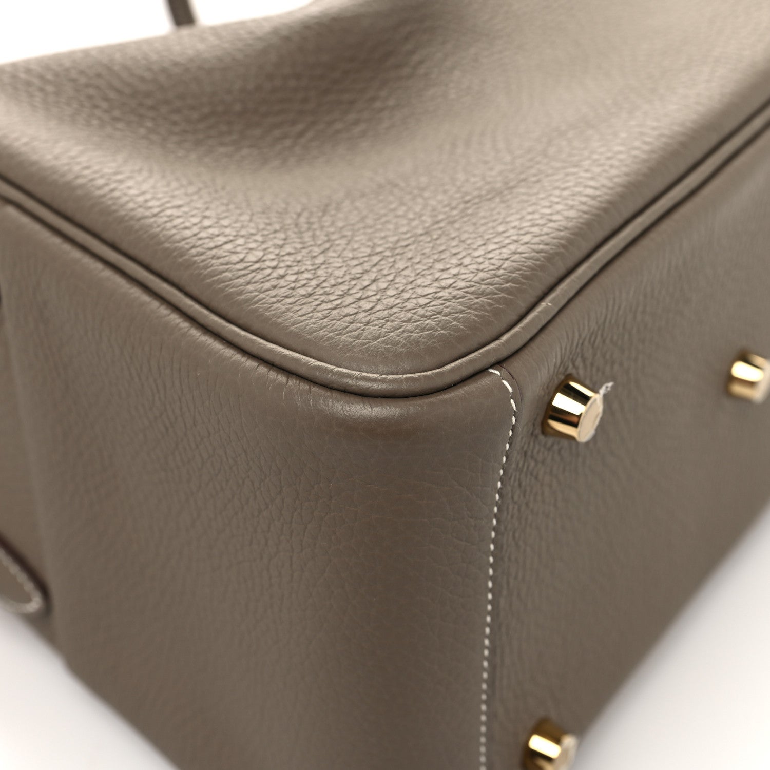 Hermes Taurillon Clemence Lindy 26 Etoupe 11 of 13
