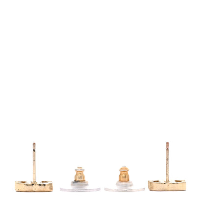 Chanel CC Earrings Gold 3 of 5