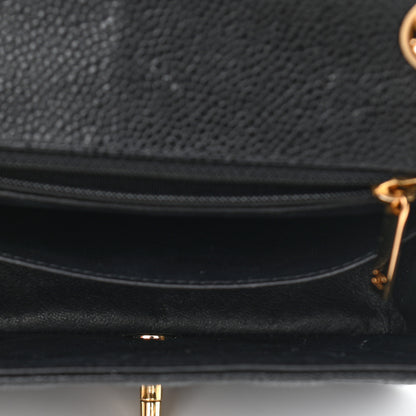 Chanel Caviar Quilted Mini Square Flap Black 5 of 12