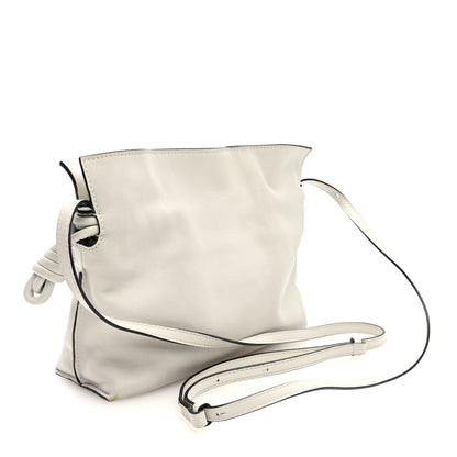Loewe Calfskin Mini Flamenco Knot Clutch Soft White 3 of 9