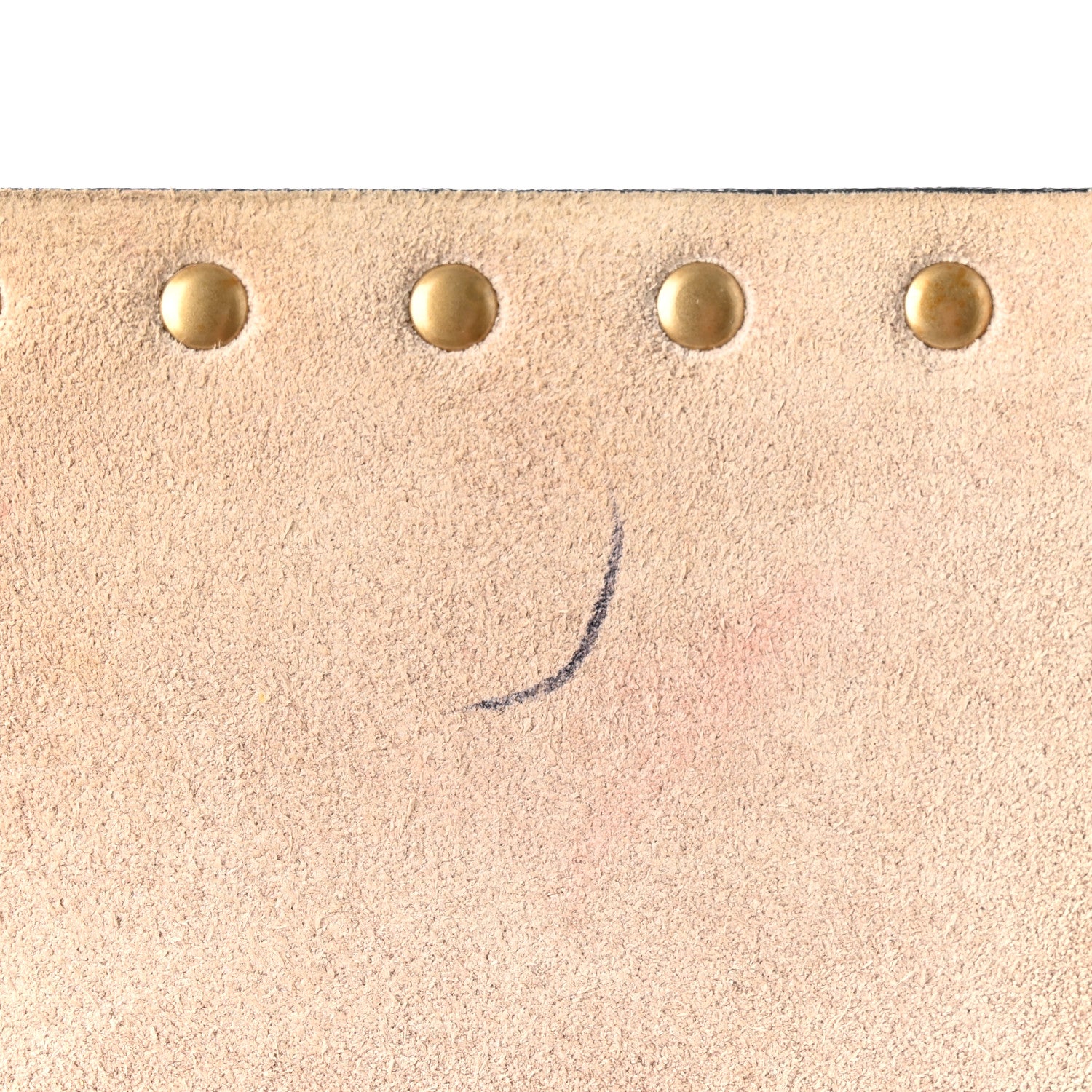 Valentino Garavani Pebbled Calfskin Beaded Rockstud Wristlet Clutch Soft Noisette 8 of 10