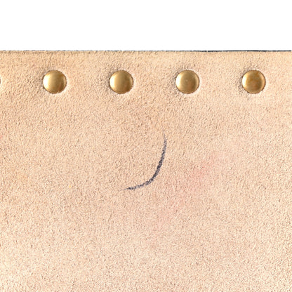 Valentino Garavani Pebbled Calfskin Beaded Rockstud Wristlet Clutch Soft Noisette 8 of 10
