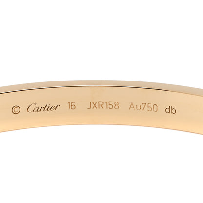 Cartier 18K Yellow Gold LOVE Bracelet 16 3 of 5