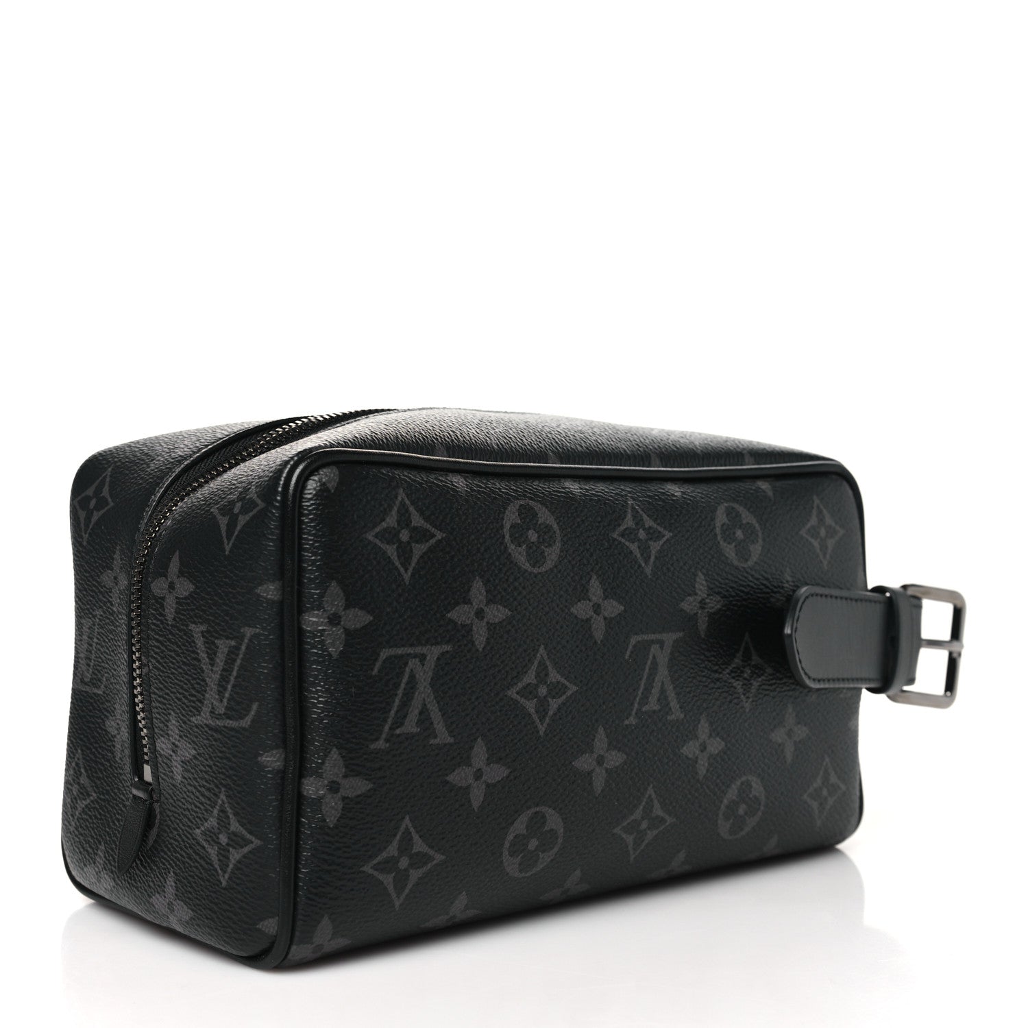 Louis Vuitton Monogram Eclipse Locker Dopp Kit Toilet Pouch