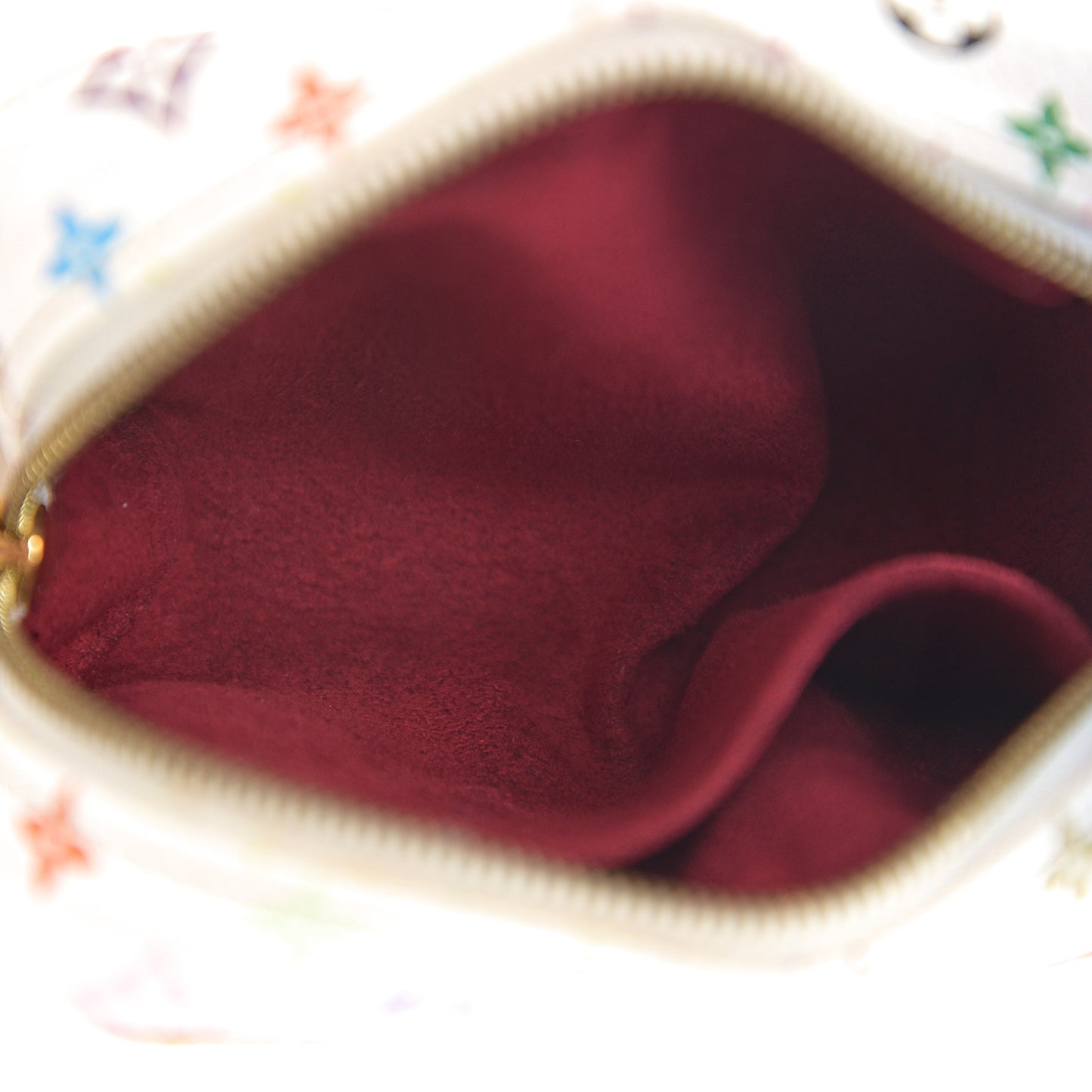 Monogram Multicolor Trousse Wapity White