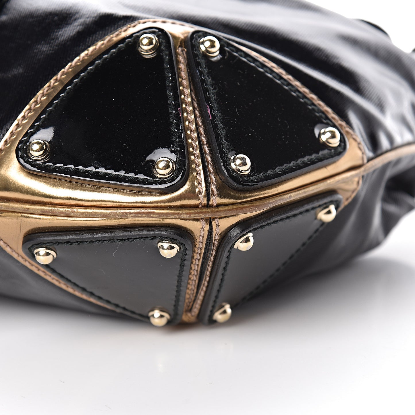 Coated Canvas Medium Indy Top Handle Hobo Black