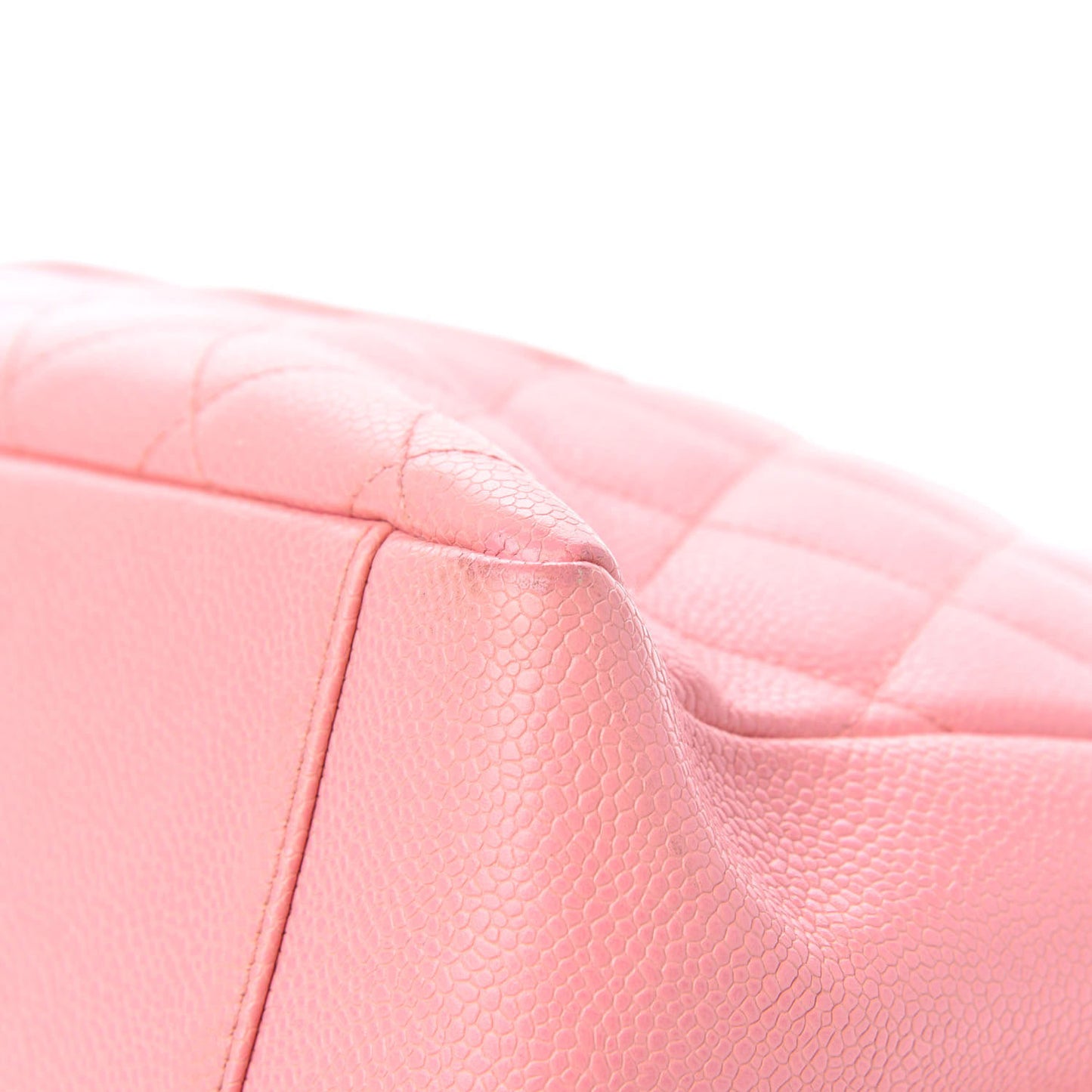 Caviar Quilted Grand Shopping Tote GST Pink