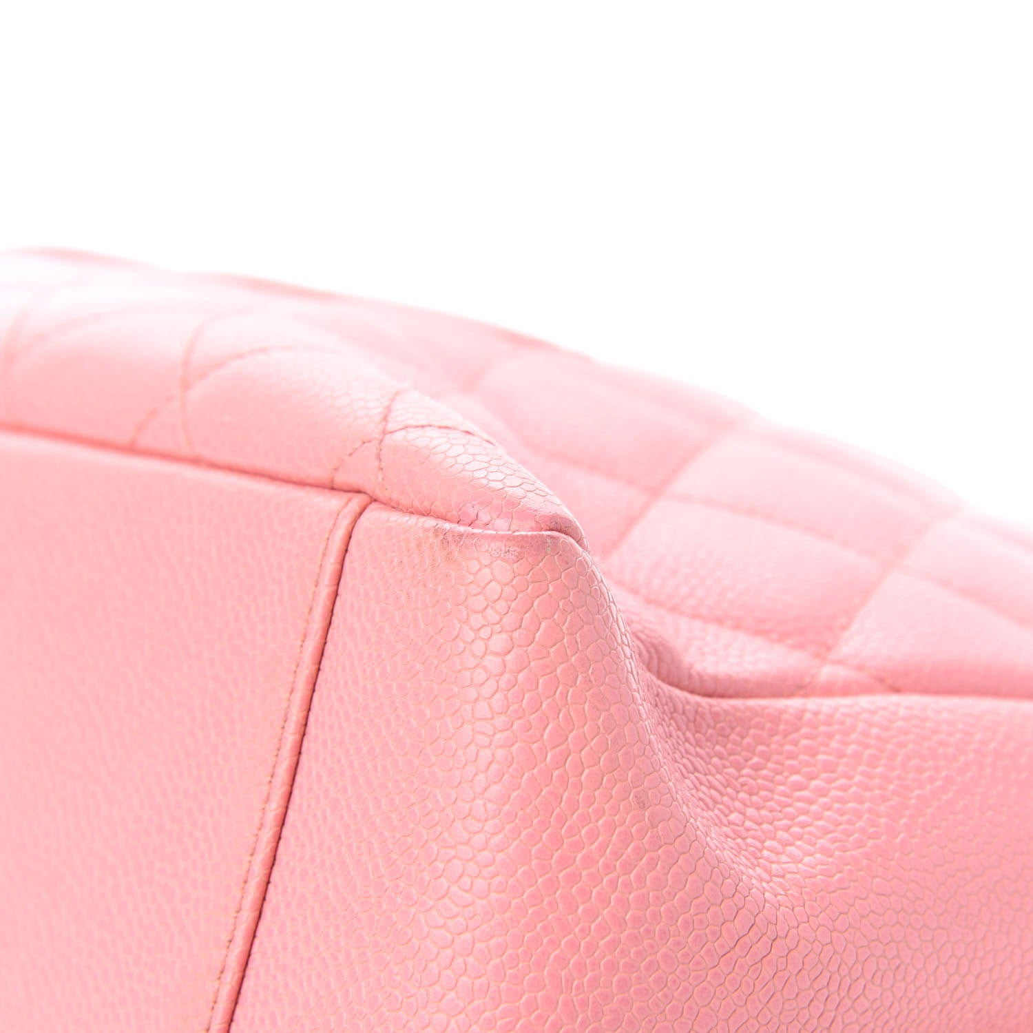Chanel Caviar Quilted Grand Shopping Tote GST Pink 12 of 15