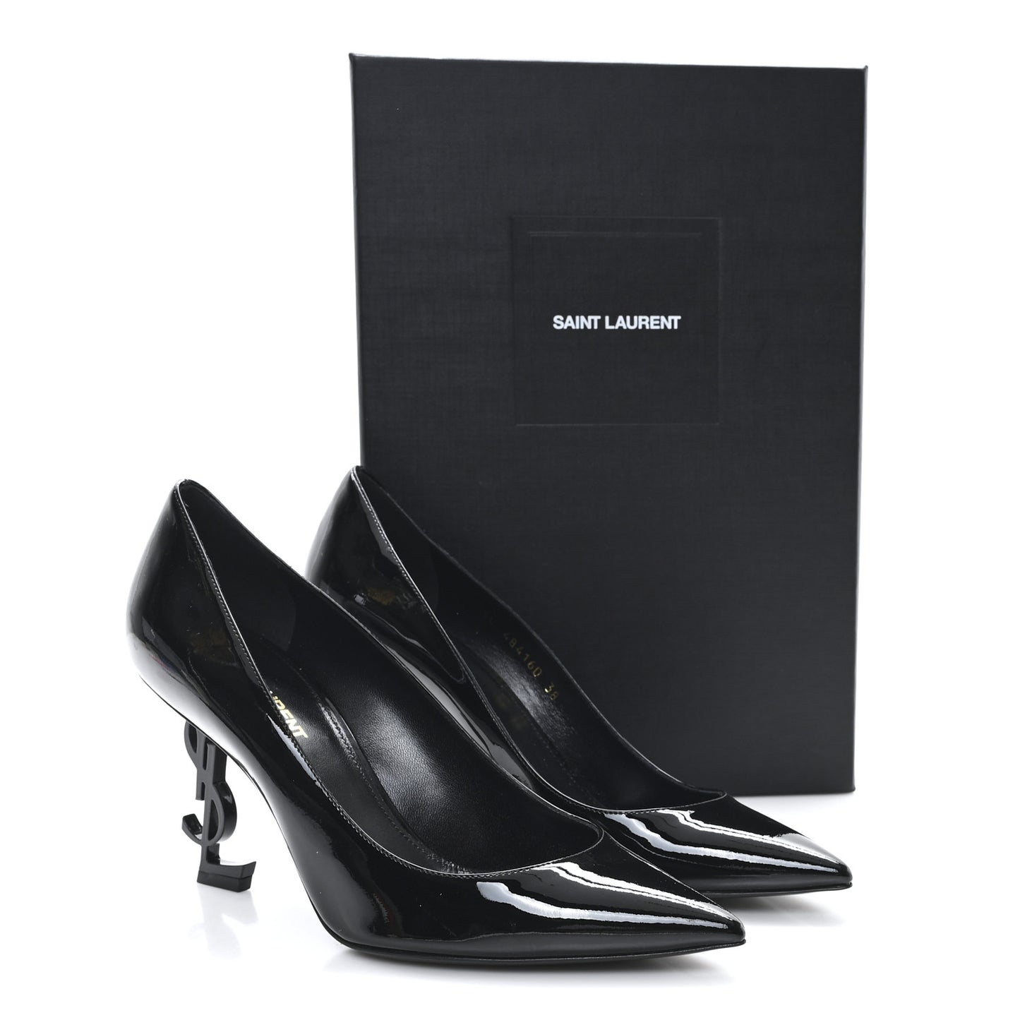 Patent Opyum 85 Pumps 38 Black