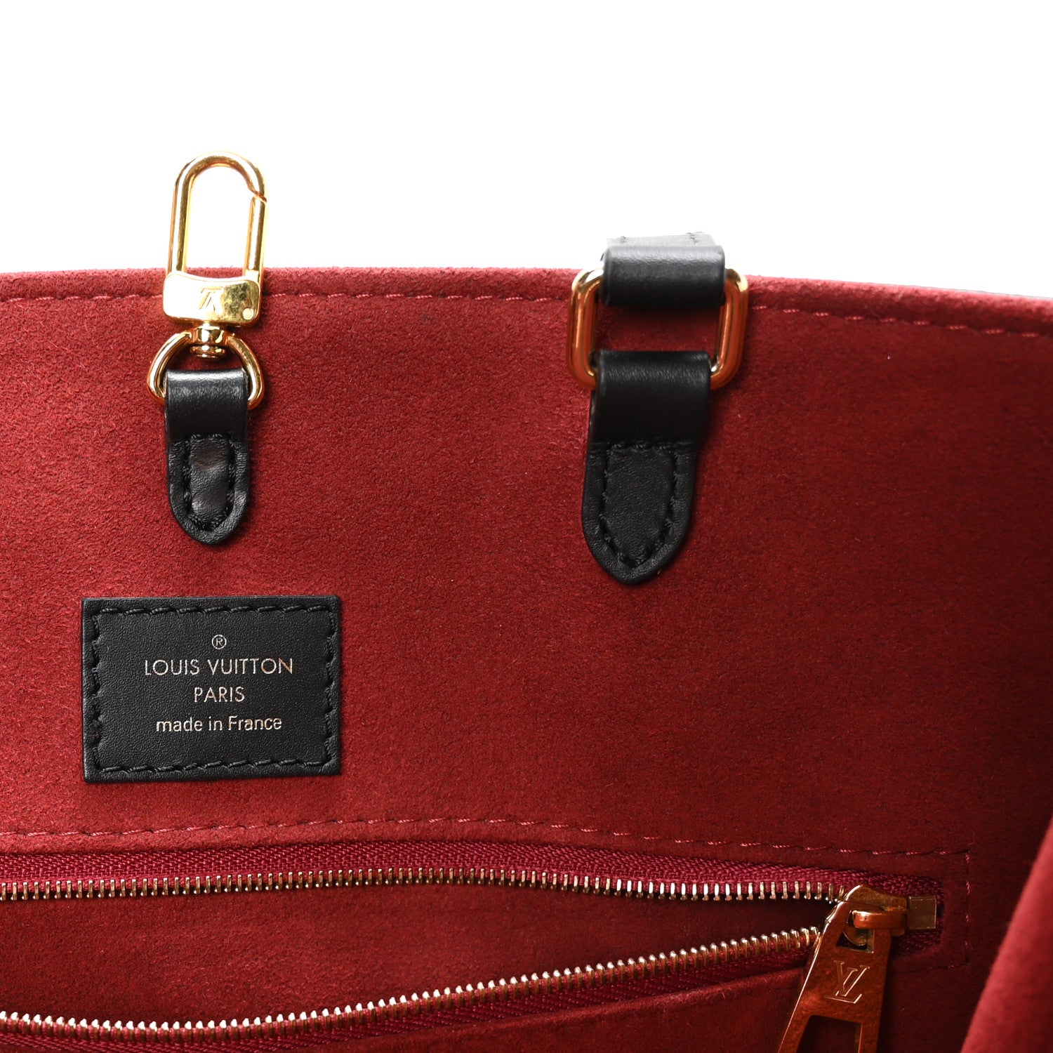 Louis Vuitton Empreinte Monogram Giant Onthego MM Black Beige 6 of 9