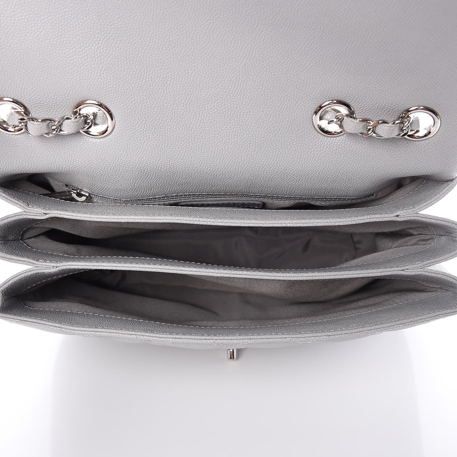 Chanel Caviar Quilted Large Urban Companion Flap Grey 5 of 7