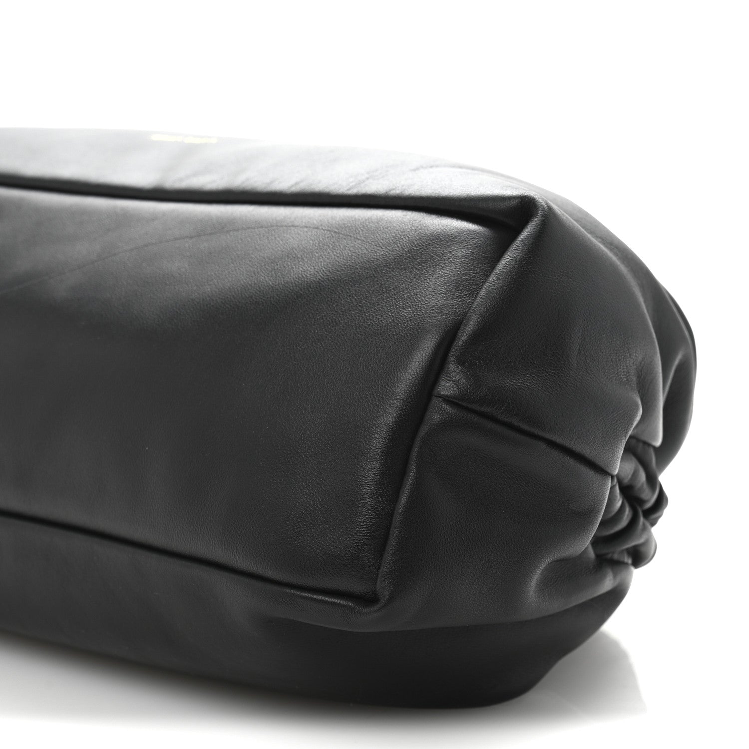 Mansur Gavriel Lambskin Cloud Clutch Black Flamma 9 of 12