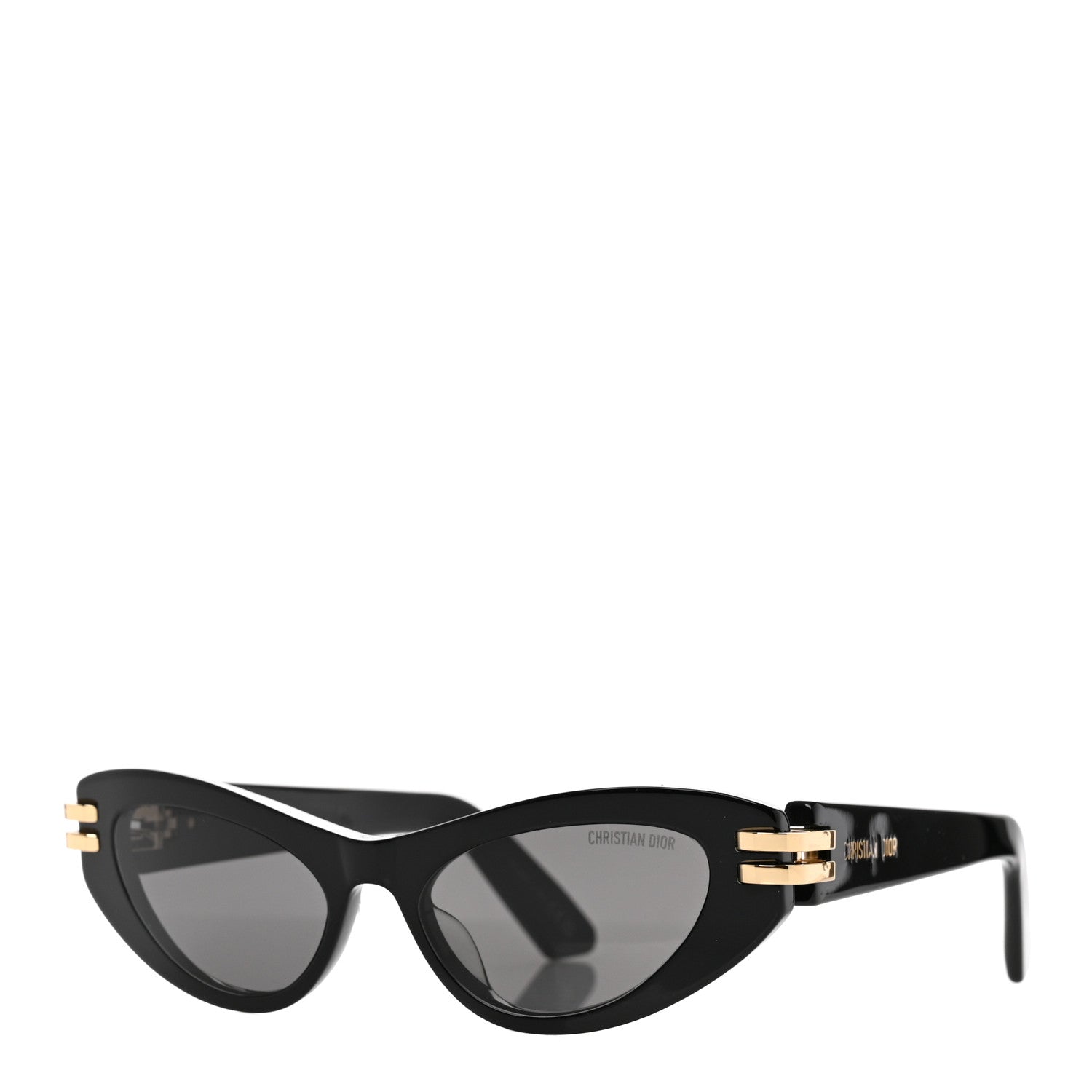 Christian Dior Acetate CDior B1U Cat Eye Sunglasses Black 1 of 8