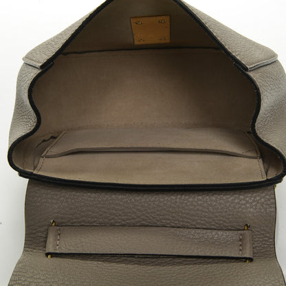 Chloe Grained Lambskin Mini Drew Shoulder Bag Motty Grey 5 of 7