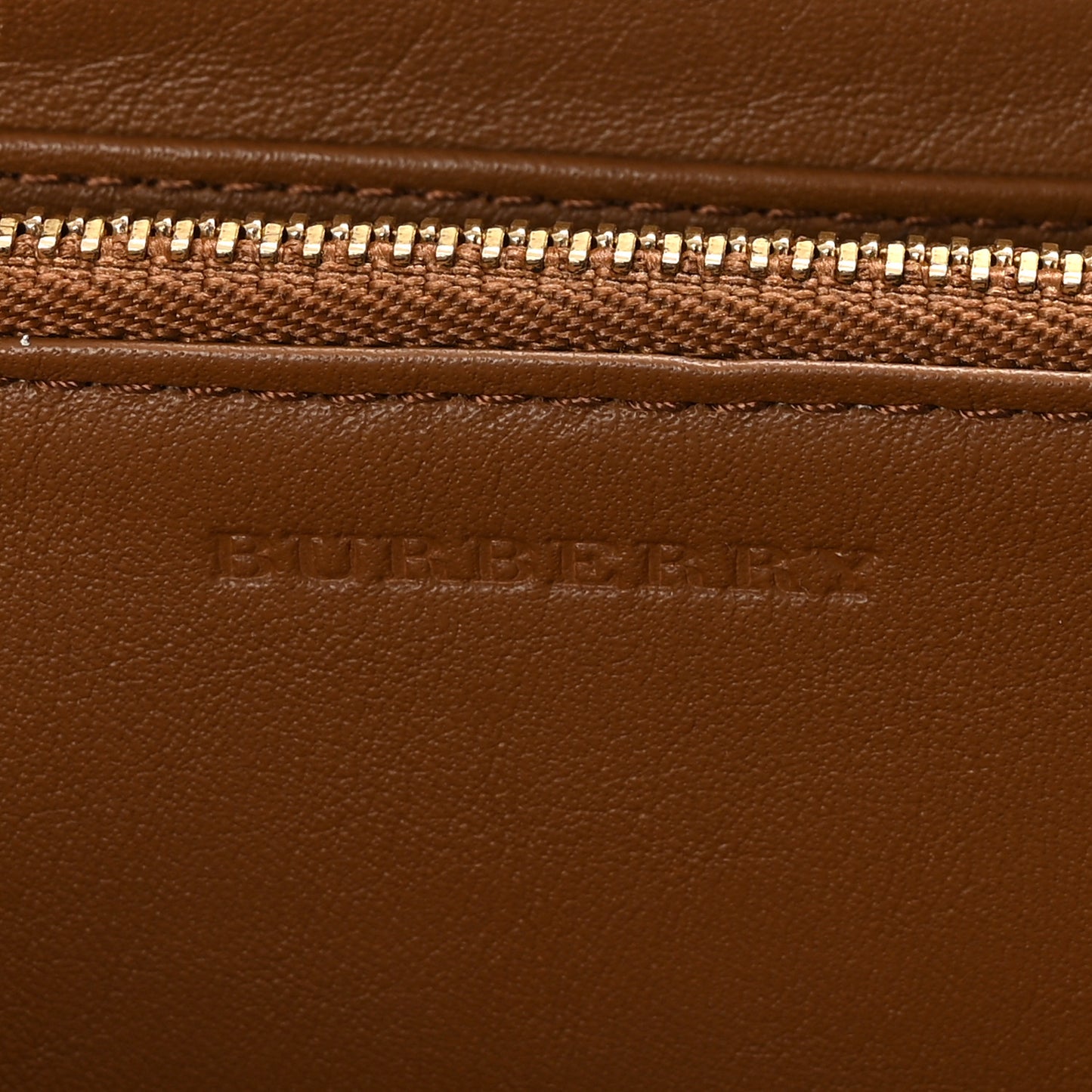 Haymarket Check Large Ziggy Zip Around Wallet Beige