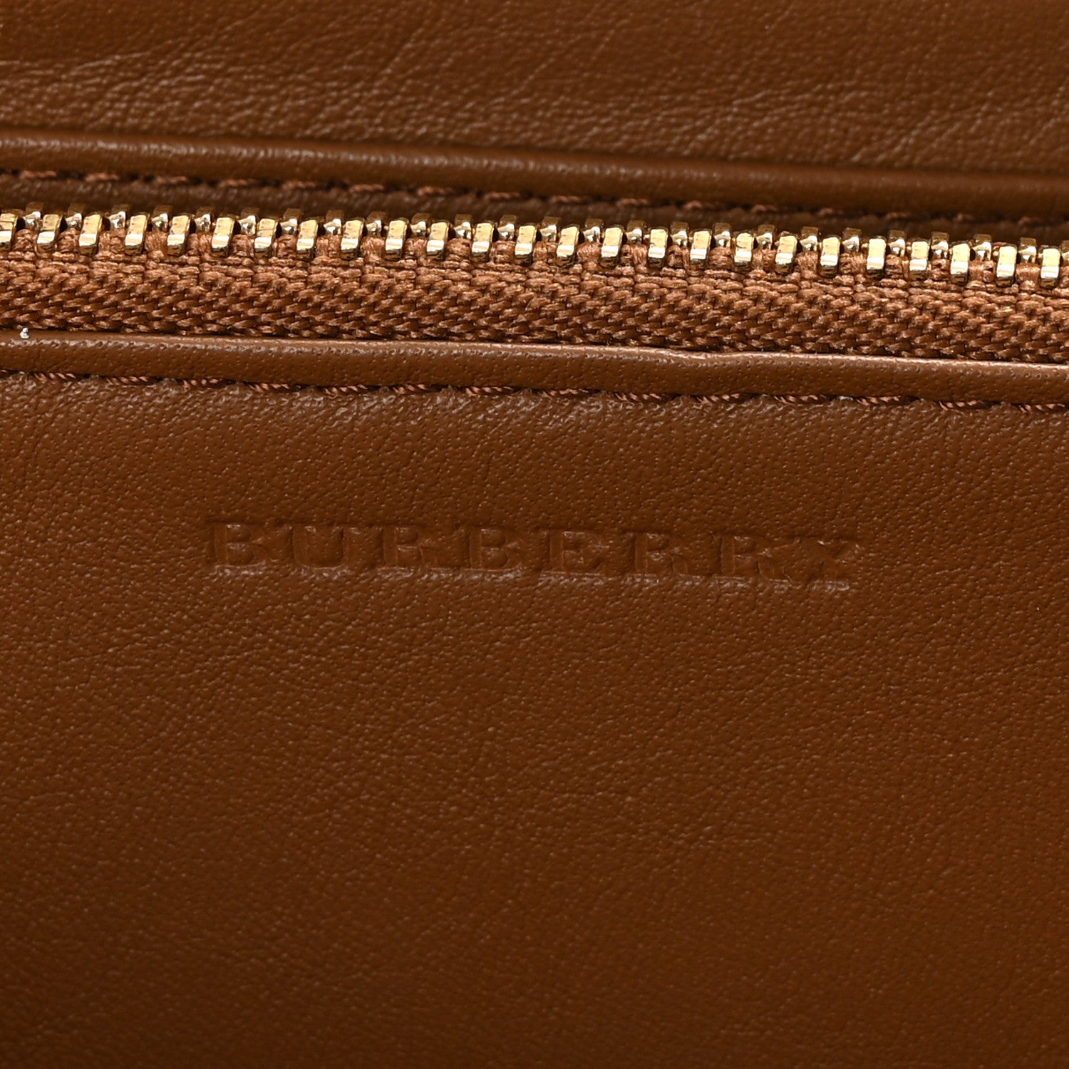 Burberry Haymarket Check Large Ziggy Zip Around Wallet Beige 6 of 6