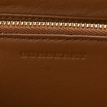 Burberry Haymarket Check Large Ziggy Zip Around Wallet Beige 6 of 6
