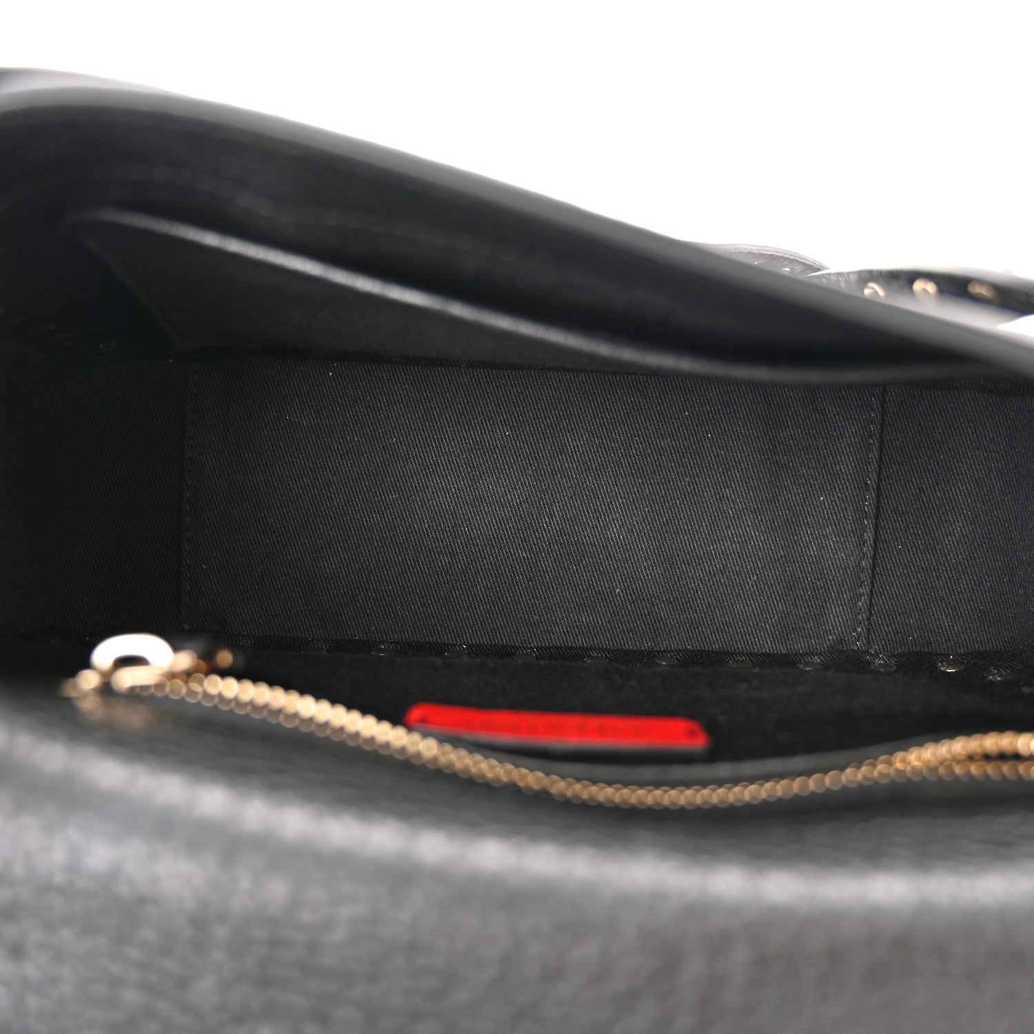 Valentino Garavani Grained Calfskin Rockstud Crossbody Bag Black 5 of 10