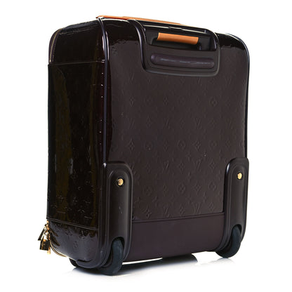Louis Vuitton Vernis Pegase 45 Rolling Luggage Amarante 3 of 19