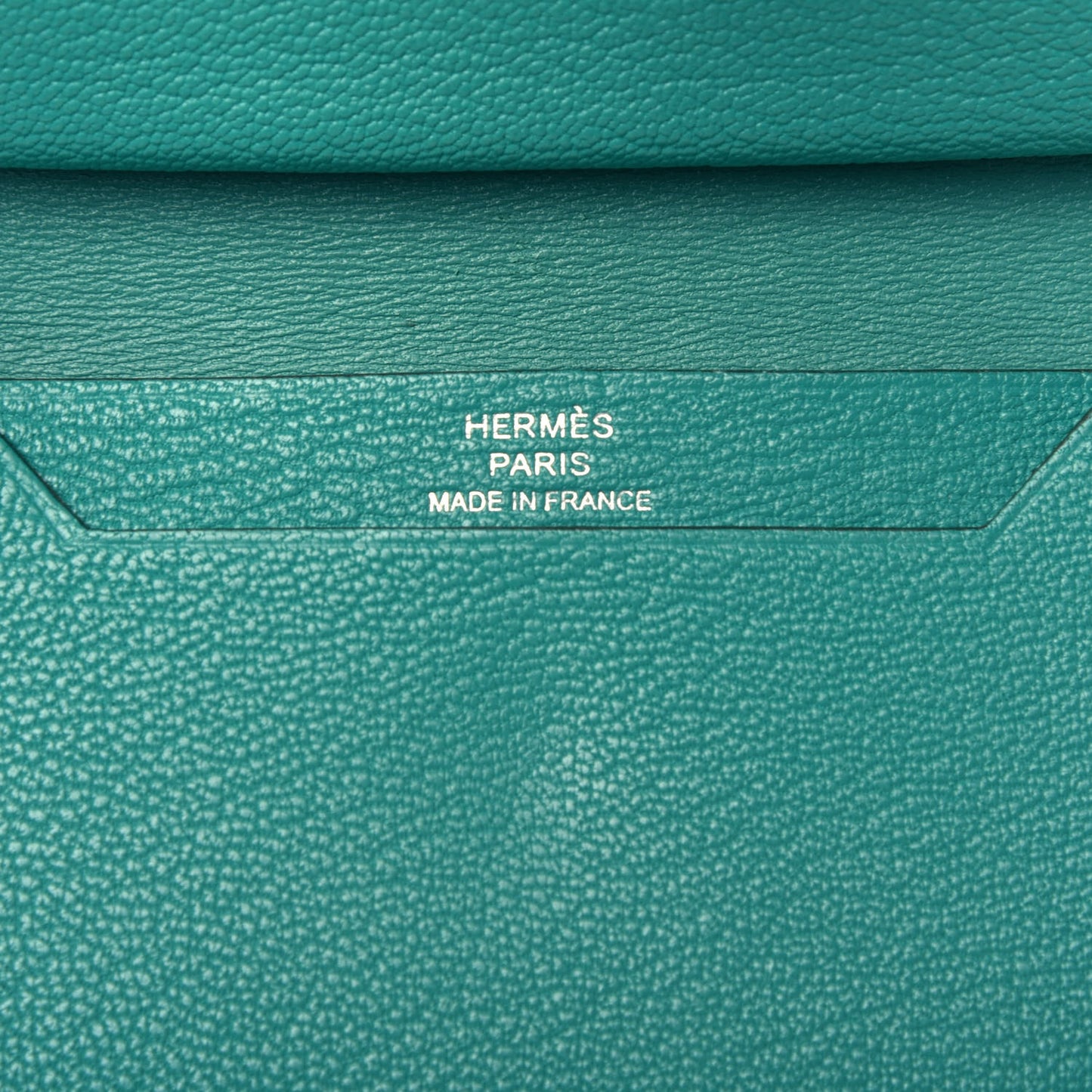 Chevre Mysore Mini Bearn Wallet Vert Verone