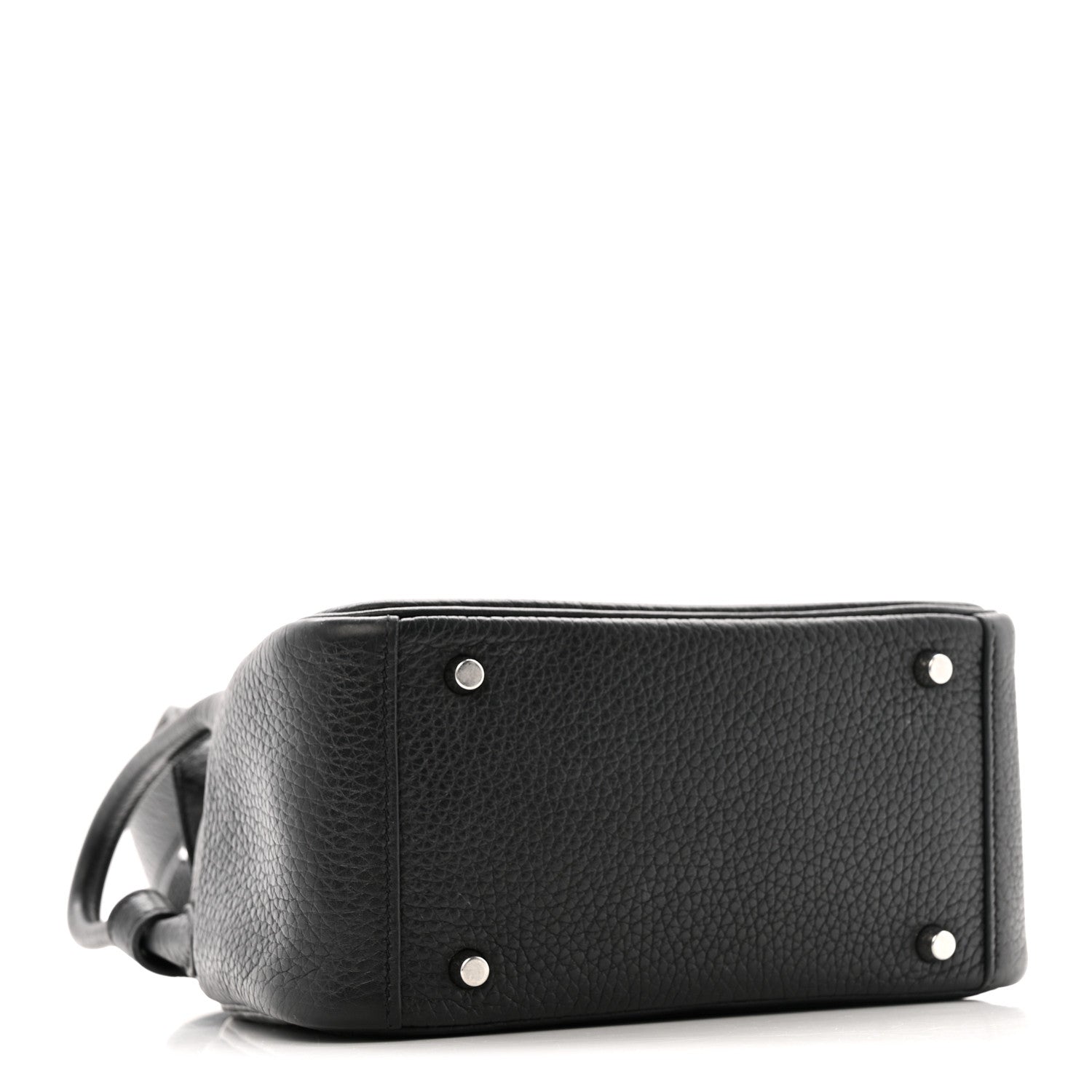 Hermes Taurillon Clemence Mini Lindy 20 Black 4 of 14