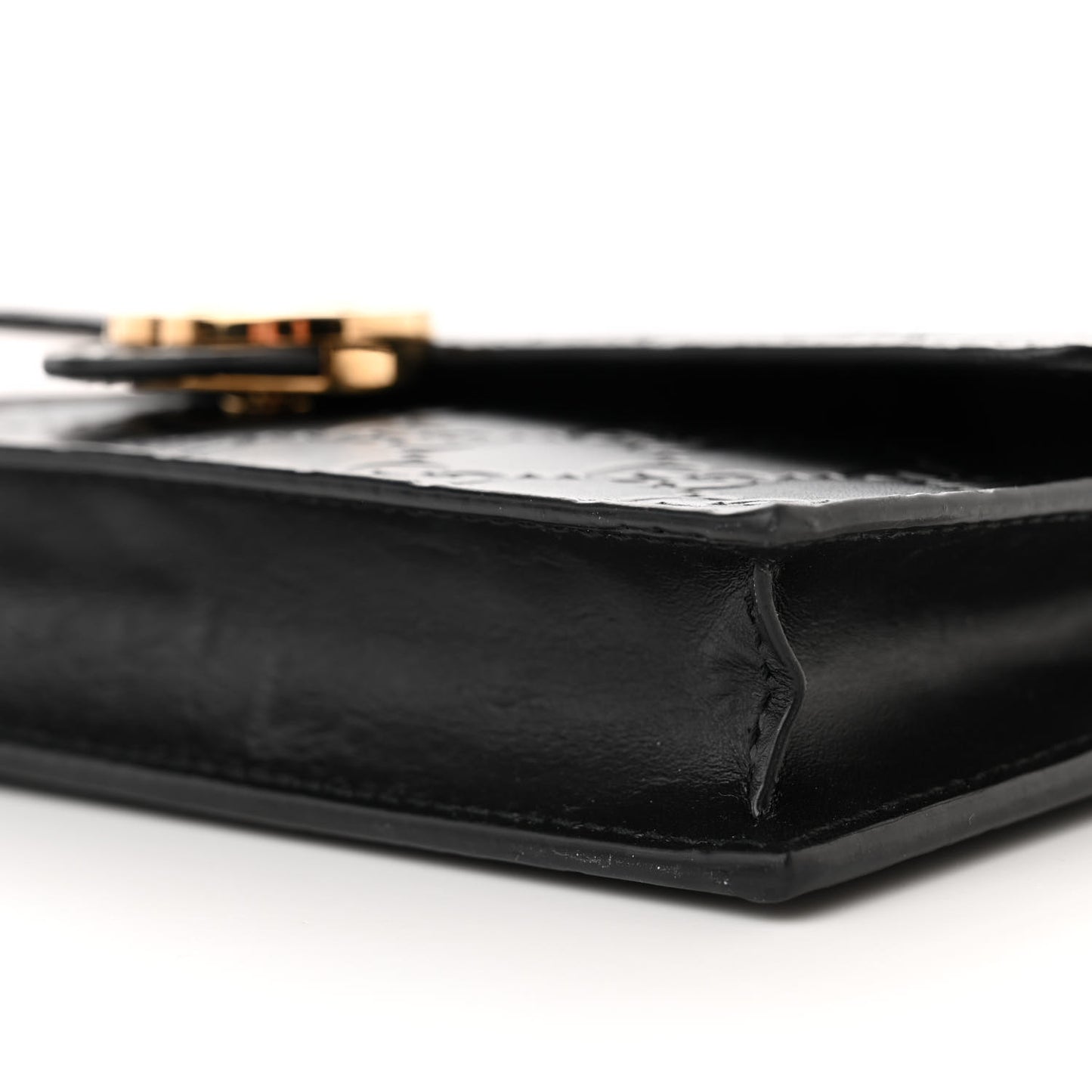 Guccissima Icon Chain Wallet Black