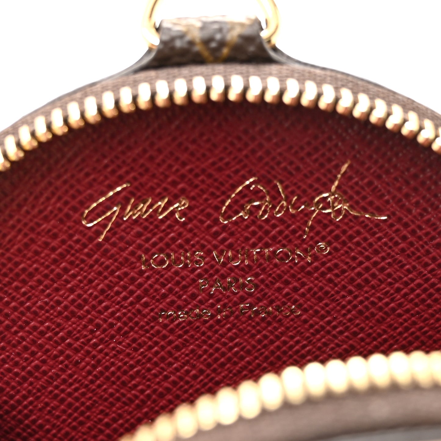 Monogram Grace Coddington Slippy Round Coin Purse Multicolor