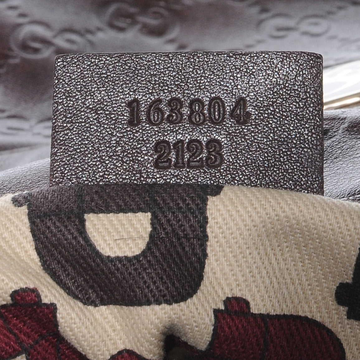 Guccissima GG 85th Anniversary Horsebit Hobo Brown