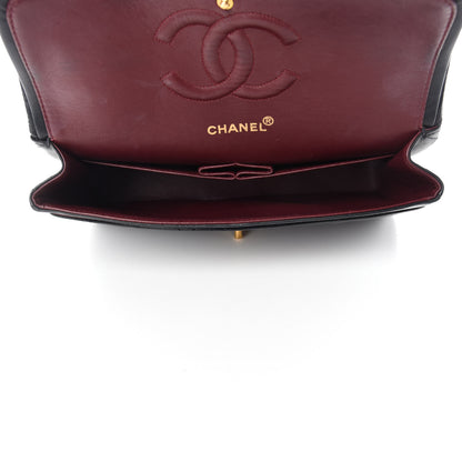 Chanel Lambskin Quilted Medium Double Flap Black 5 of 14