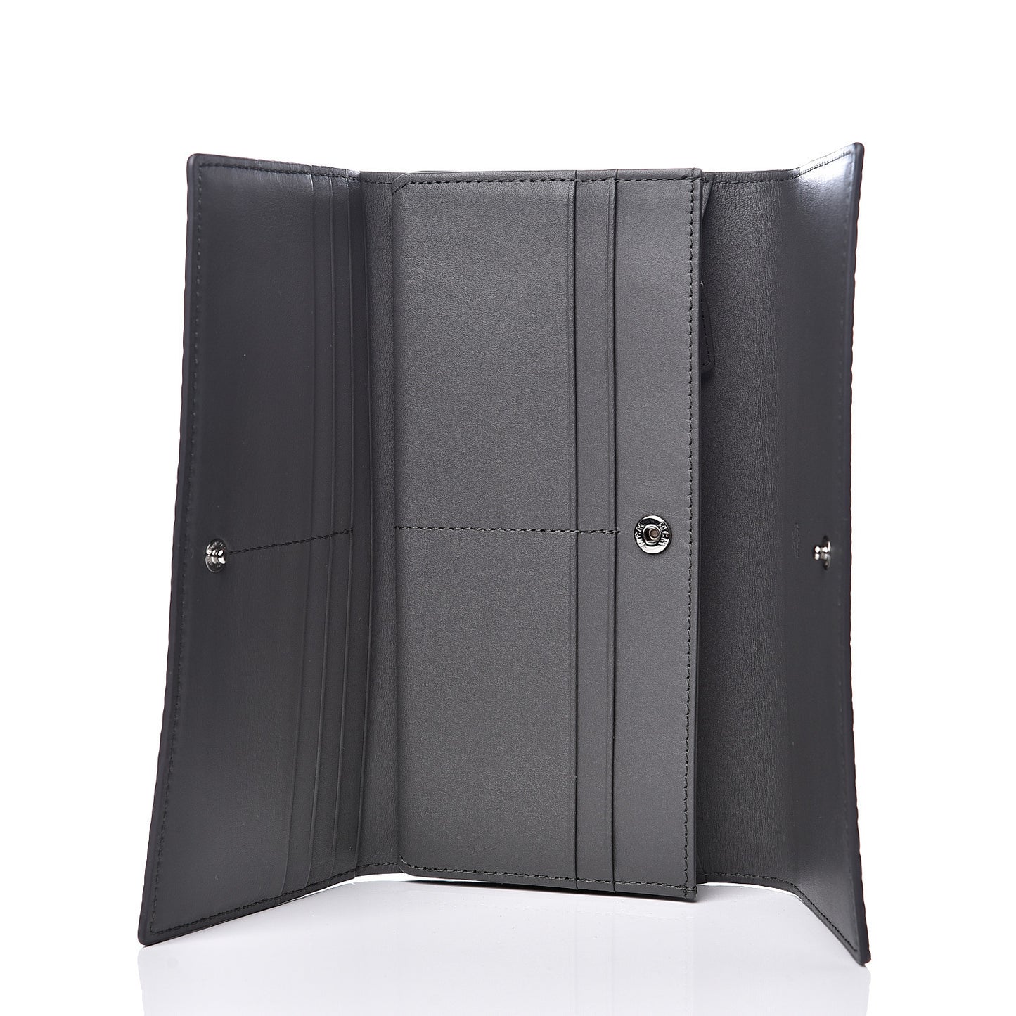 Visetos Large Tri-Fold Flap Wallet Phantom Grey