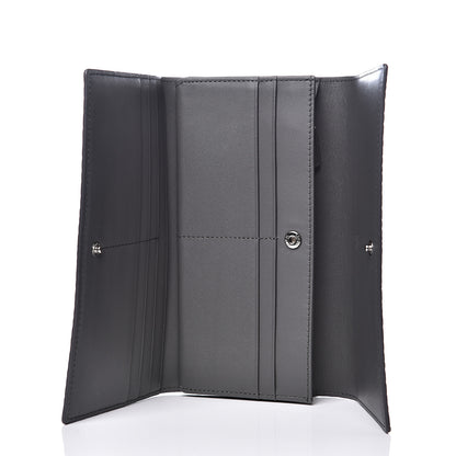 MCM Visetos Large Tri-Fold Flap Wallet Phantom Grey 5 of 6