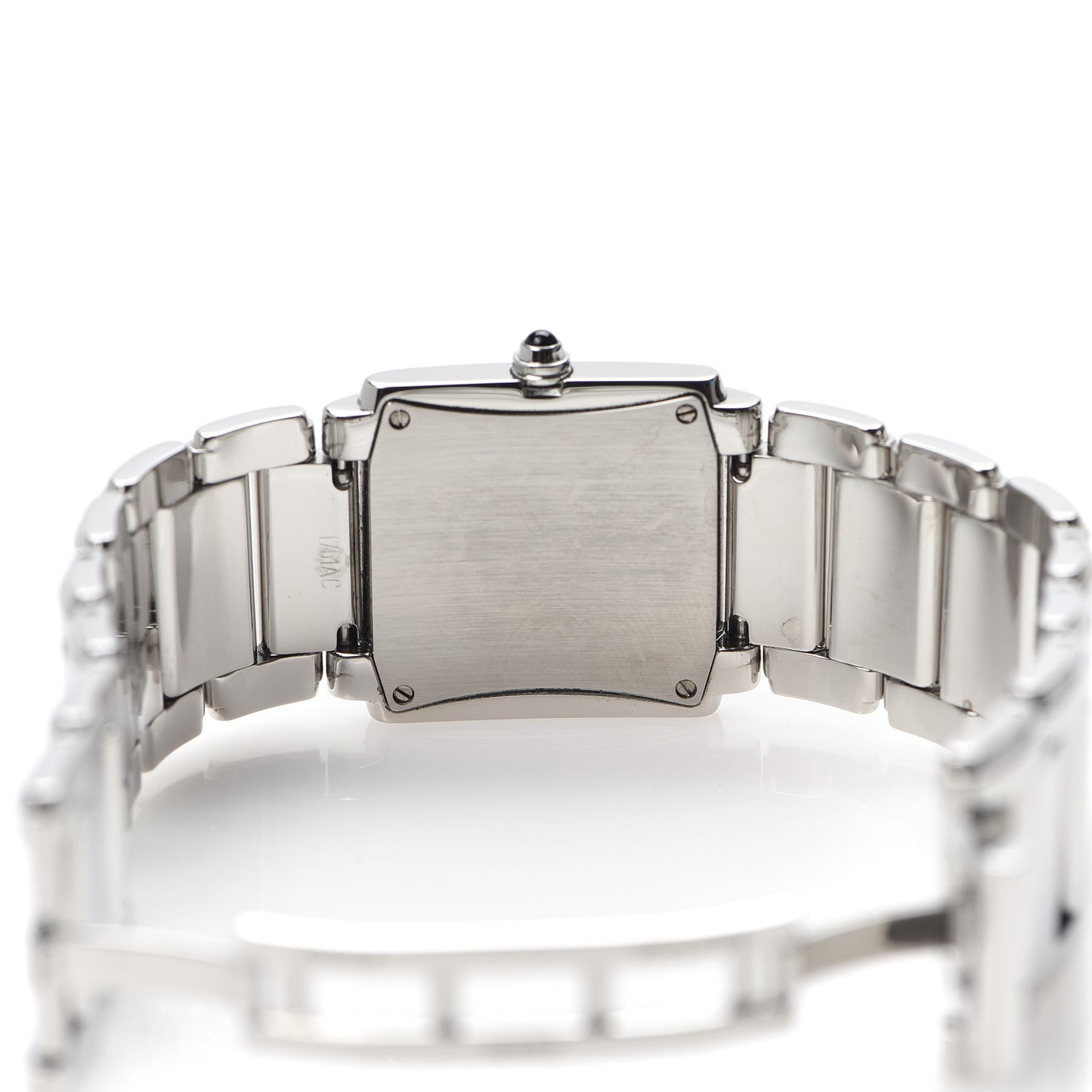 Stainless Steel Diamond 25mm Twenty-4 Quartz Watch Black 4910/10A-001